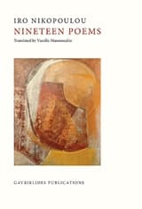 Εξώφυλλο: Nineteen Poems. Six Short Stories